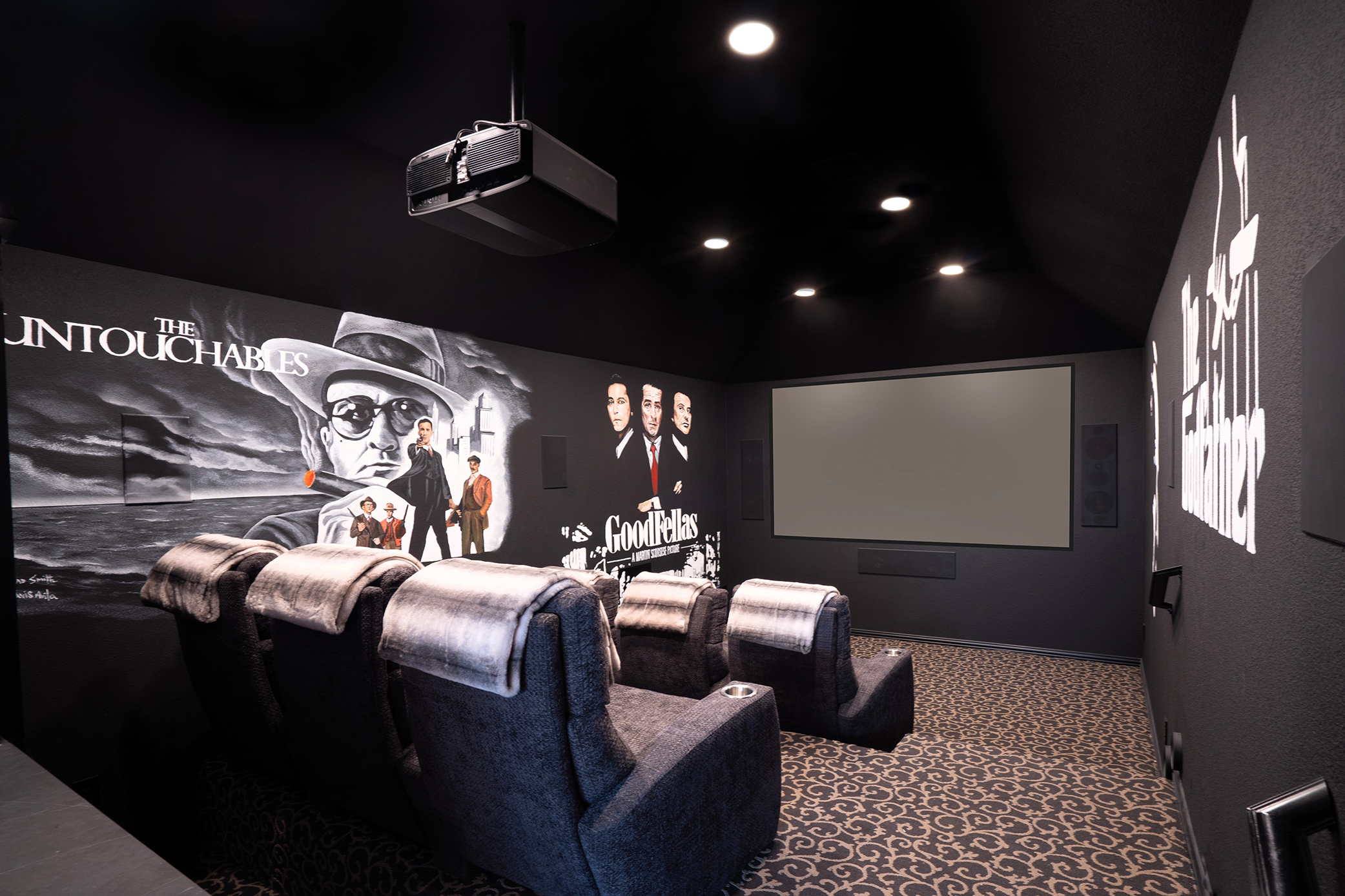 Media Room Interior Decorator Austin